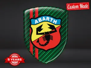 Fiat Abarth Striscione Parabrezza Auto Edizione Premium Regolabile